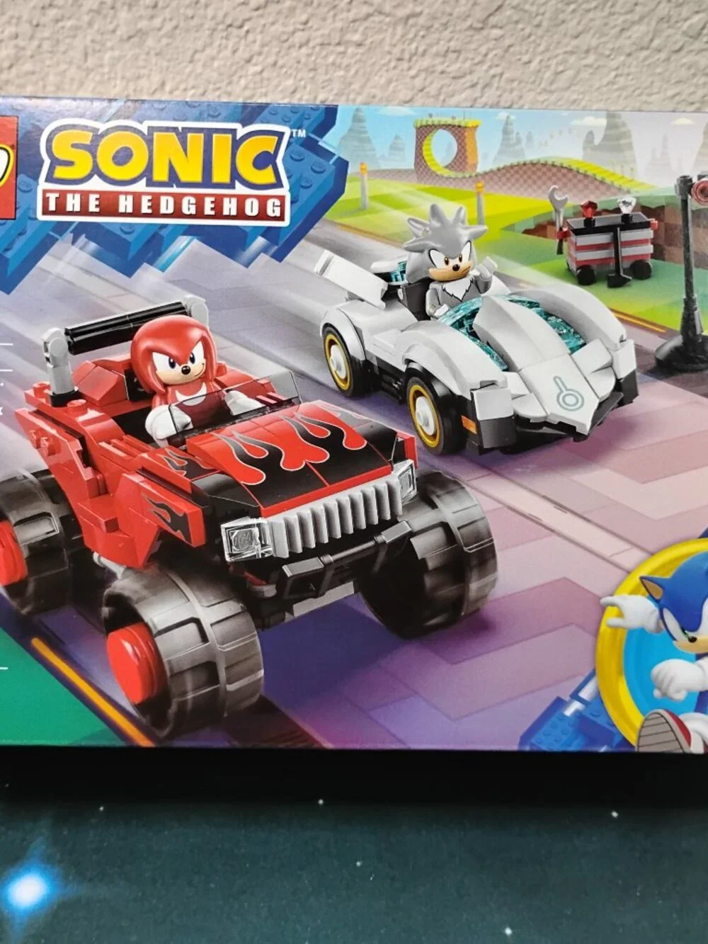 LEGO Sonic the Hedgehog 77118 Silvers Car vs Knuckles Monster Truck New Sealed